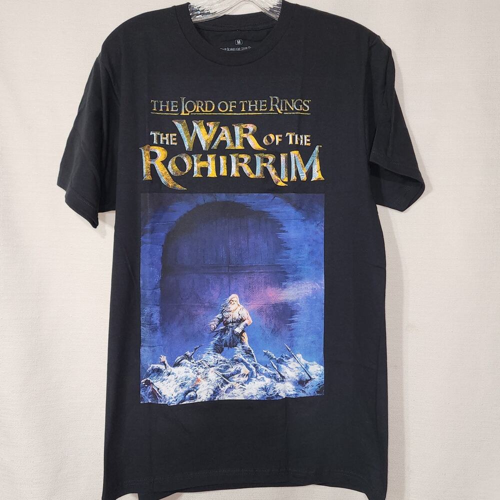 The Lord Of The Rings: The War Of The Rohirrim Men's black shirt size medium